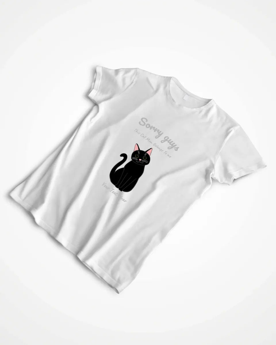 Cat Mom Personalized tee