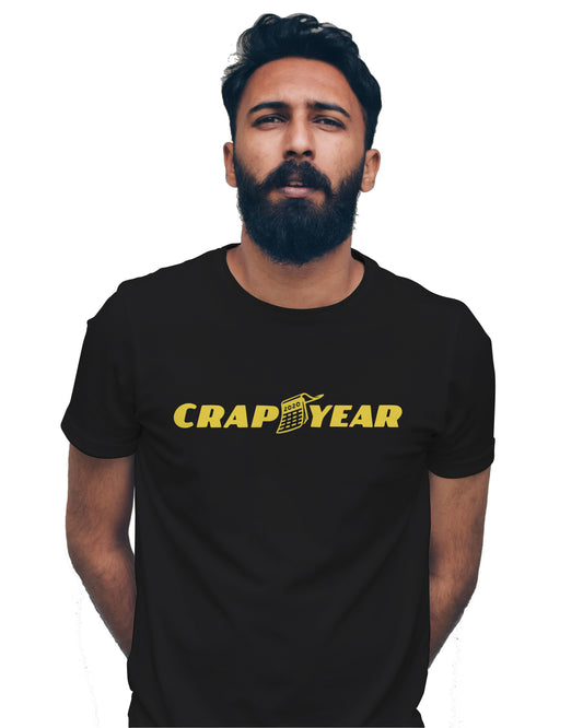 Crapyear Unisex Printed T shirt