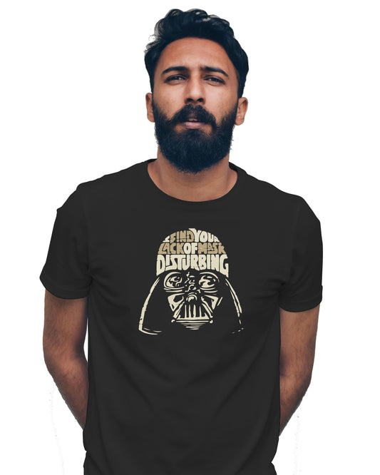 Find Your Lack of Mask Disturbing Unisex Printed T shirt