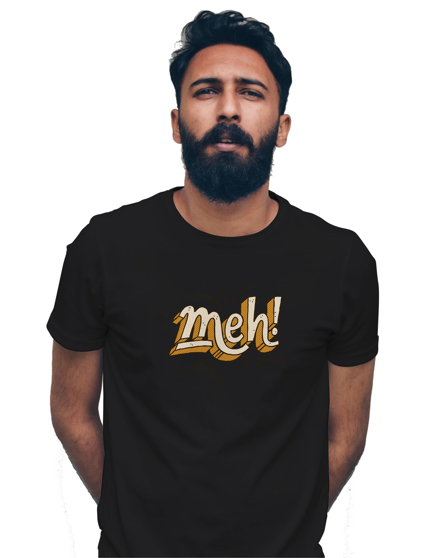 Meh Unisex Printed Tshirt