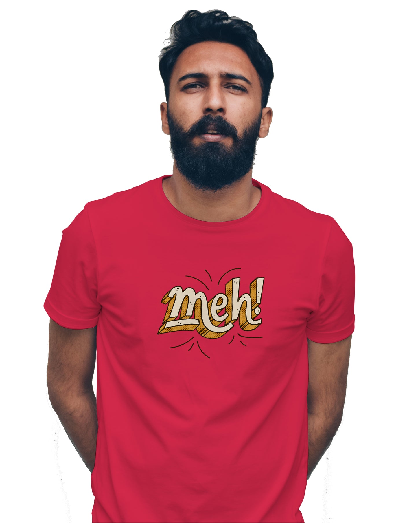 Meh Unisex Printed Tshirt