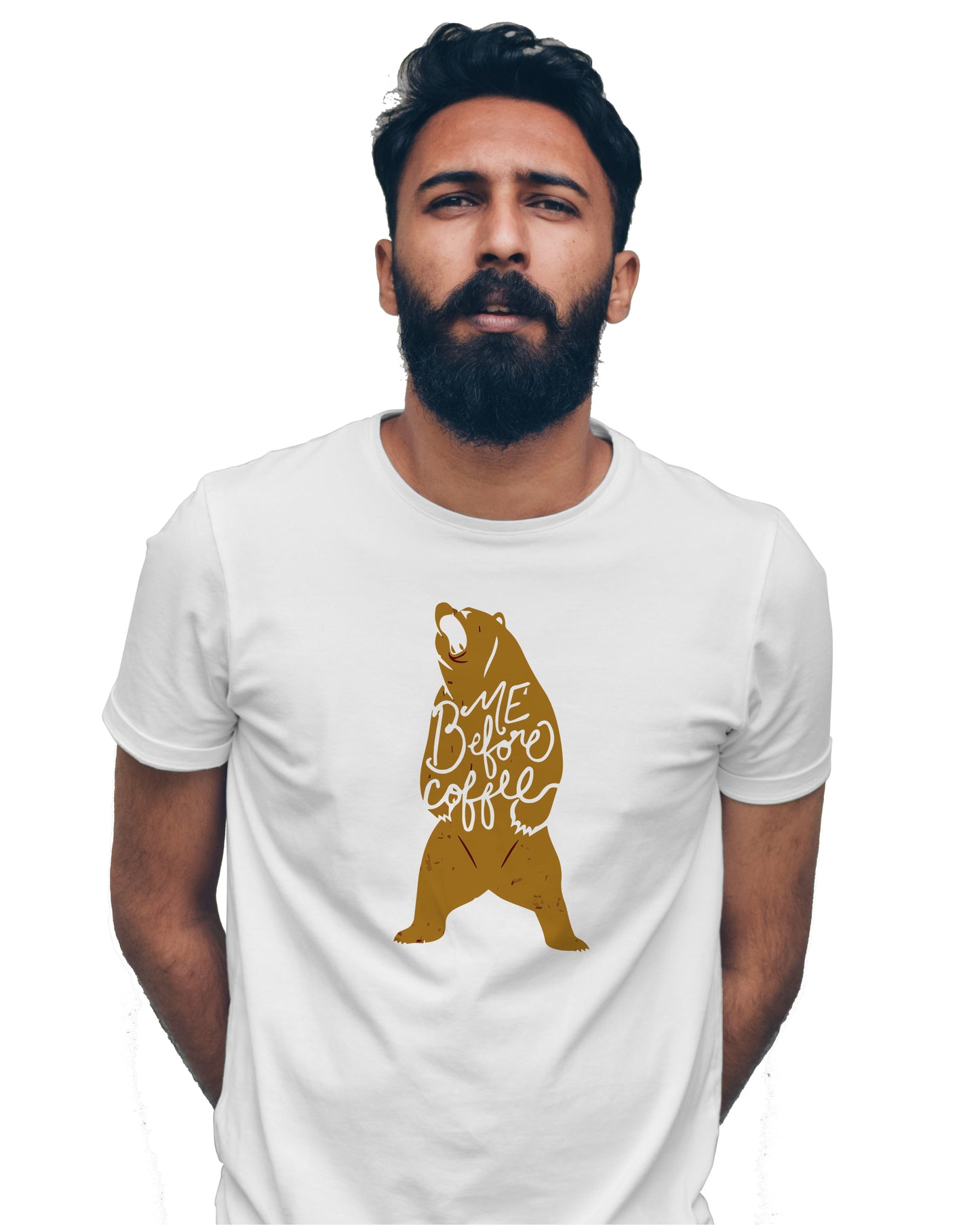 Me Before Coffee Unisex Printed T shirt