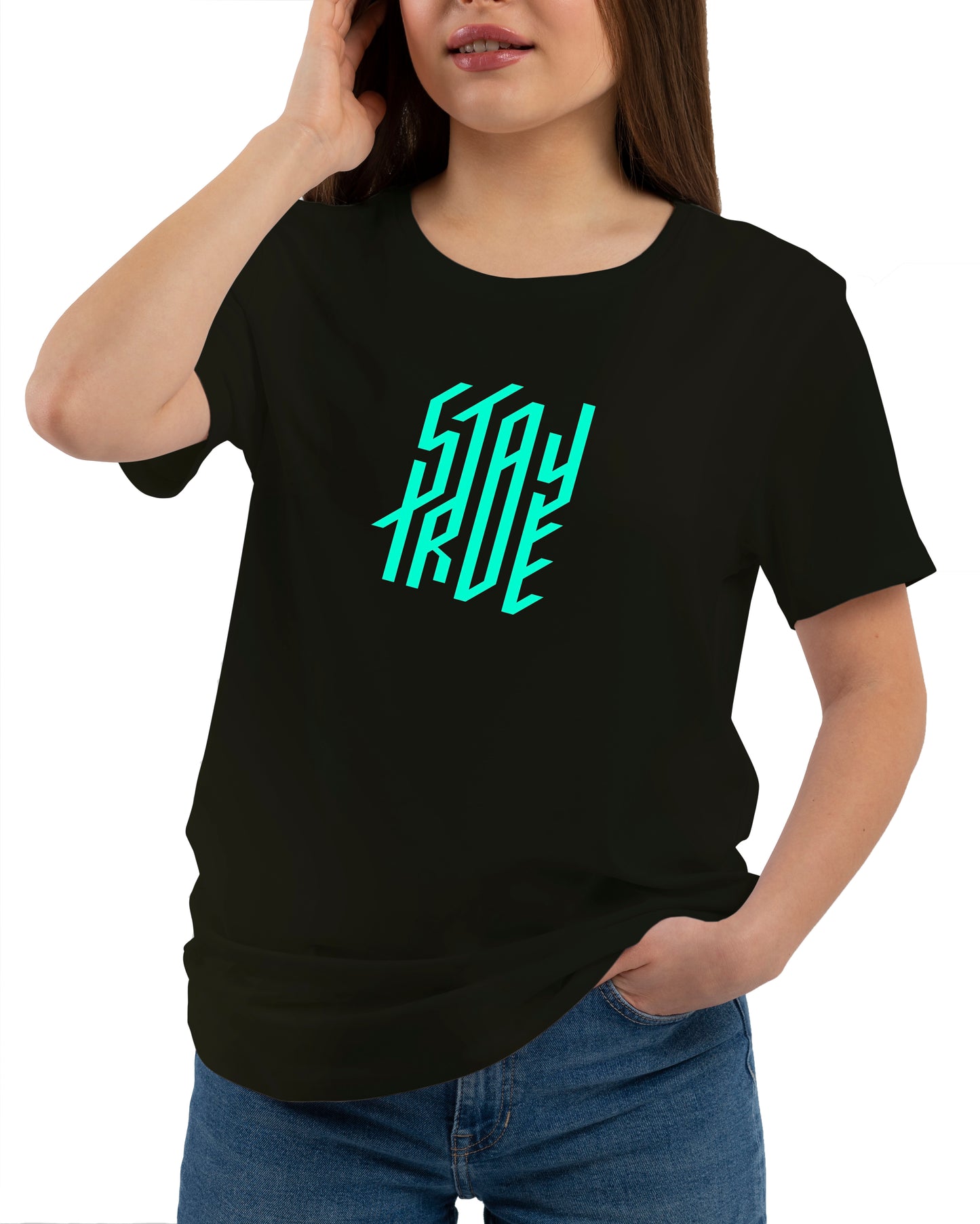 Stay True Unisex Printed T shirt