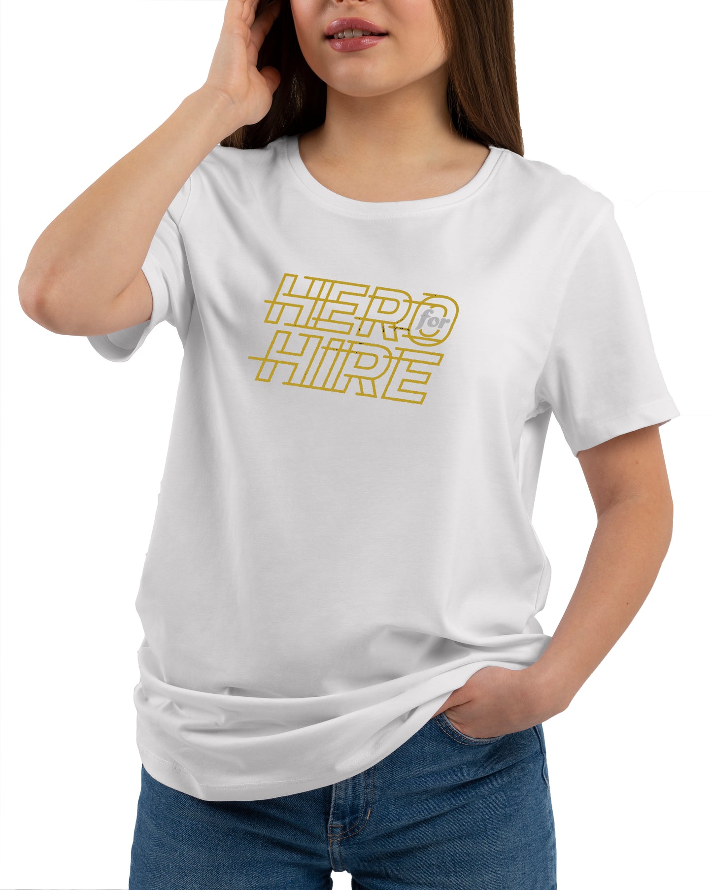 Hero for Hire Unisex Printed Tshirt